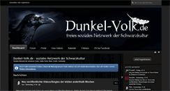 Desktop Screenshot of dunkel-volk.de